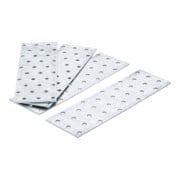 BGS Do it yourself Stahl-Lochplatten-Satz 80795, 200 x 60 x 2 mm, 4-tlg.-1