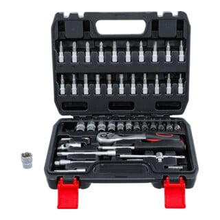 BGS Do it yourself Steckschlüssel-Satz Antrieb 6,3 mm 46-tlg.