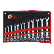 BGS Do it yourself steek-ringratelsleutelset omkeerbaar SW 8 - 19 mm 12 dlg.-4