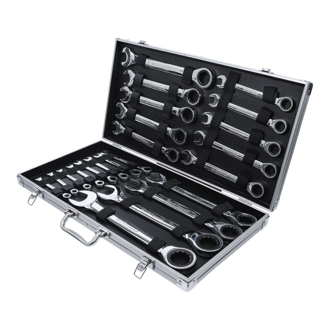 BGS Do it yourself steek-ringratelsleutelset SW 6 - 32 mm 22 dlg.