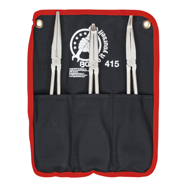BGS Do it yourself telefoontang set 0° / 35° / 70° 260 - 285 mm 3 dlg.