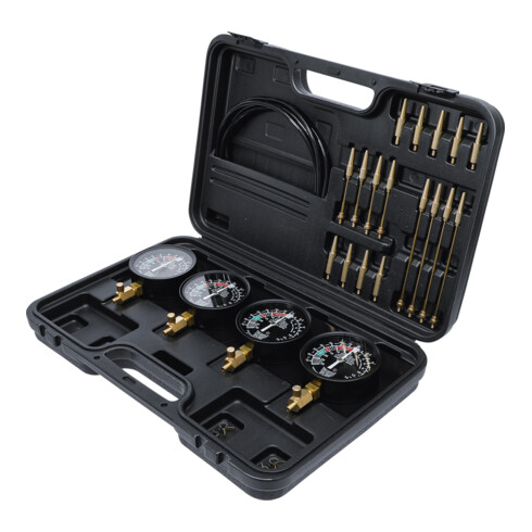 BGS Do it yourself Tester per carburatori sincroni con 4 orologi sincroni, 26pz.