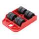 BGS Do it yourself Transport-Roller 80 x 105 x 30 mm 150 kg-4