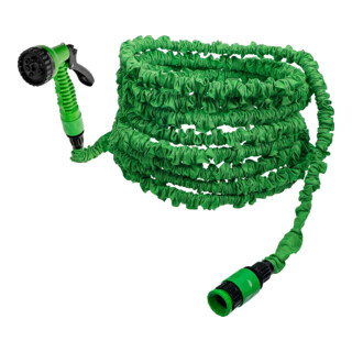 BGS Do it yourself Tubo da giardino, tessuto, flessibile, 7,5 - 22m