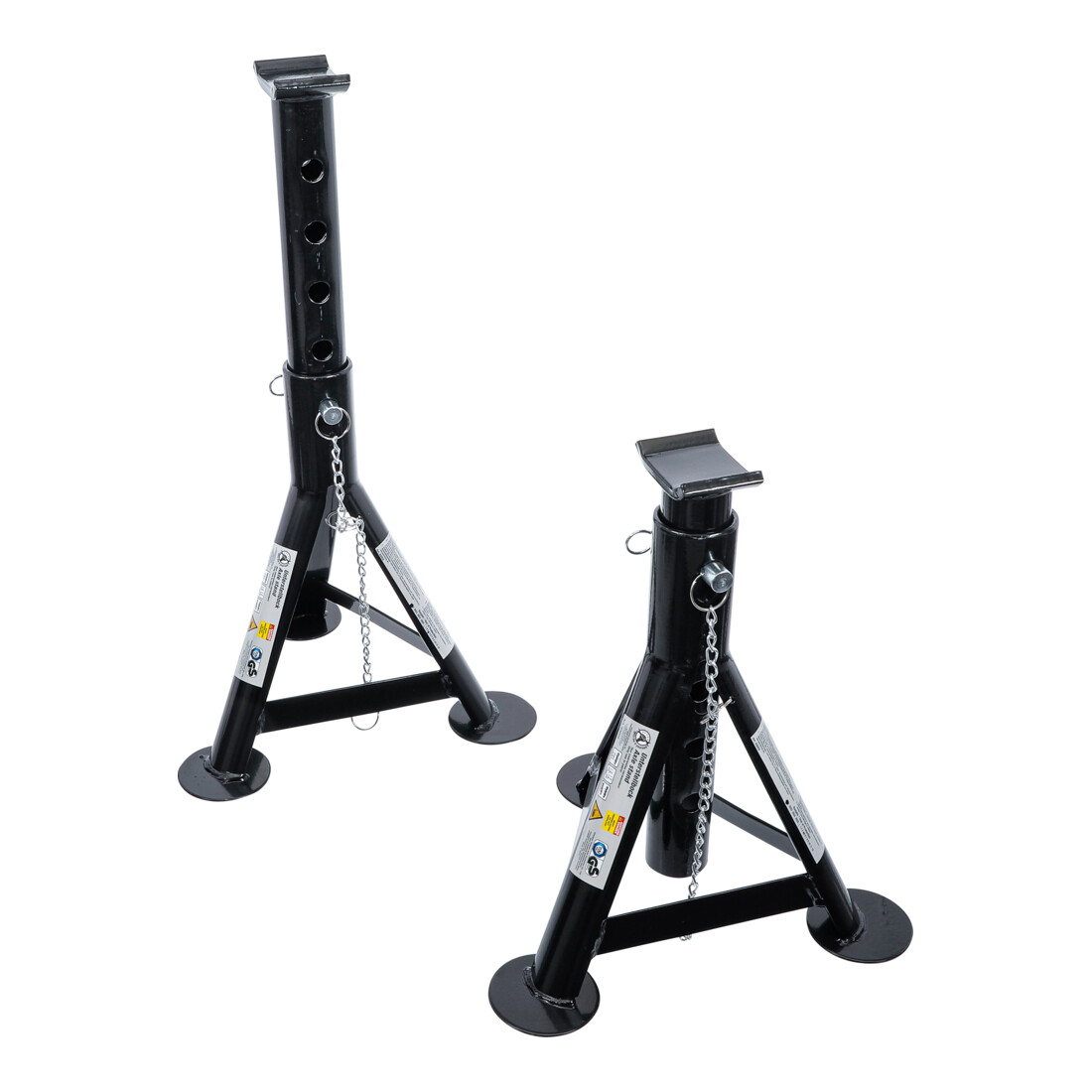 BGS Do it yourself Unterstellböcke 93002, Traglast 1500 kg / Paar, Hub 322 - 490 mm, 1 Paar