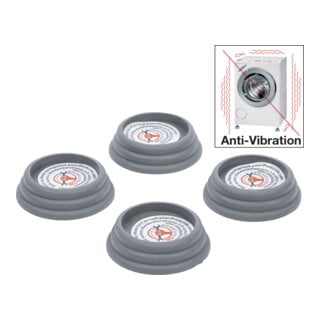 BGS Do it yourself Vibrationsdämpfer-Satz Ø 65 x 20 mm 4-tlg.