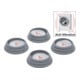 BGS Do it yourself Vibrationsdämpfer-Satz Ø 65 x 20 mm 4-tlg.-1
