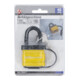 BGS Do it yourself Vorhängeschloss 85817, 40 mm, wasserabweisend