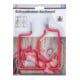 BGS Do it yourself Wand- und Decken-Schraubhaken-Sortiment 88308, 8-tlg.