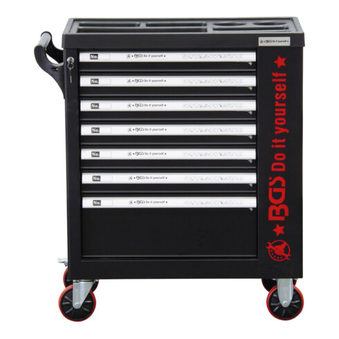 BGS Do it yourself Werkstattwagen 7 Schubladen 1 Seitentür leer