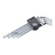 BGS Do it yourself Winkelschlüssel-Satz lang T-Profil (für TX) T10 - T50 9-tlg.