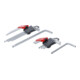 BGS Do it yourself Winkelschlüssel-Satz lang T-Profil (für TX) T10 - T50 / Innensechskant 1,5 - 10 mm 18-tlg.-4