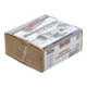BGS Do it yourself Winkelverbinder 80934-50, 40 x 40 x 40 x 2 mm, Spar-Pack, 50 Stück