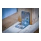 BGS Do it yourself Winkelverbinder 80937-25, mit Sicke, 70 x 70 x 55 x 2,5 mm, Spar-Pack, 25 Stück