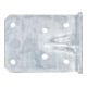 BGS Do it yourself Winkelverbinder 80937-25, mit Sicke, 70 x 70 x 55 x 2,5 mm, Spar-Pack, 25 Stück