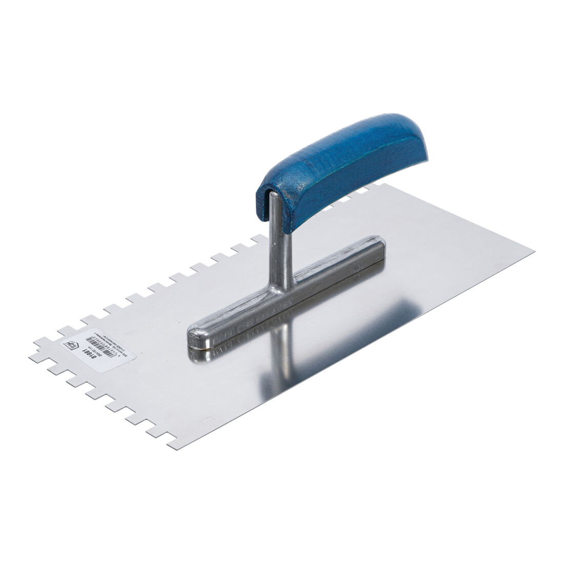 BGS Do it yourself Zahnkelle 81661, rostfrei, Rechteck-Zahnung, 280 x 130 mm