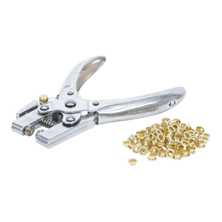 BGS Do it yourself zeilringtang met 100 ronde oogjes 4,5 mm 180 mm