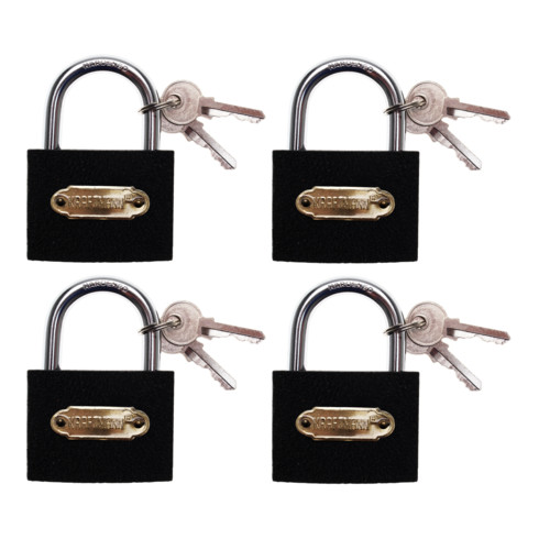 BGS Do it yourself hangslot set gelijksluitend type L 35mm 4 dlg.