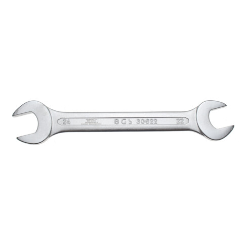 BGS Doppel-Maulschlüssel 30622, SW 22x24 mm