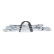BGS Doppel-Ratschen-Ringschlüssel-Satz abwinkelbar mit E-Profil Ringköpfen SW E6 - E24 4-tlg.-5
