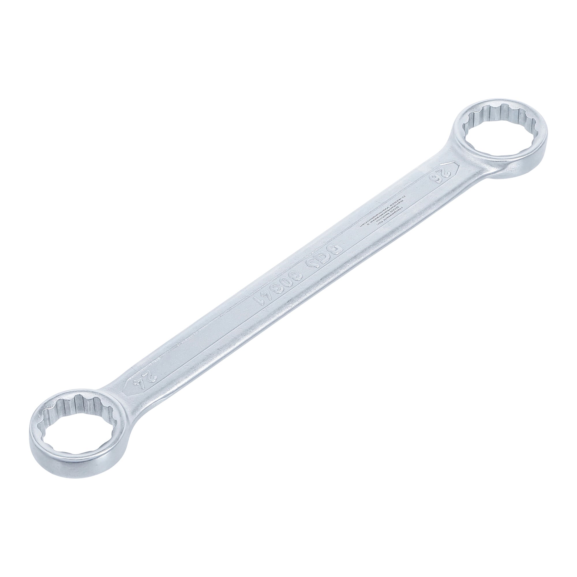 BGS Doppel-Ringschlüssel 30341, extra flach, SW 24 x 26 mm ; BGS technic