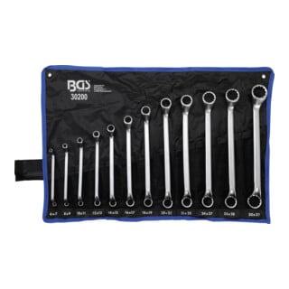 BGS Doppel-Ringschlüssel-Satz gekröpft SW 6 - 32 mm 12 teilig