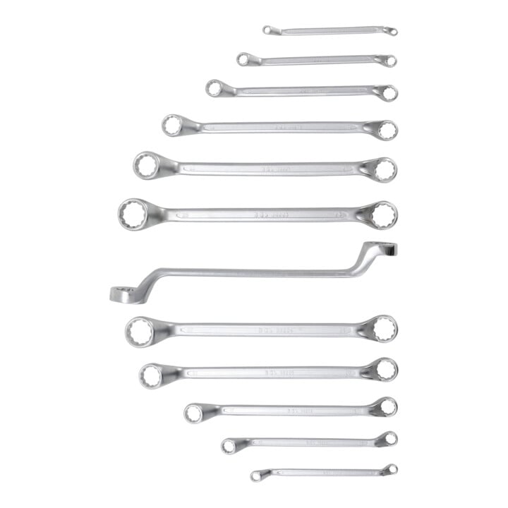 BGS Doppel-Ringschlüssel-Satz gekröpft SW 6 - 32 mm 12 teilig