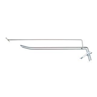 BGS Doppelhaken 89919, 300 x 4,8 mm, mit Tragarm und Querpin