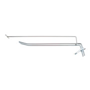 BGS Doppelhaken 89919, 300 x 4,8 mm, mit Tragarm und Querpin