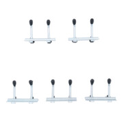 BGS Doppelhaken-Satz, 40 mm, für Schrankwand-System, 5-tlg.-2