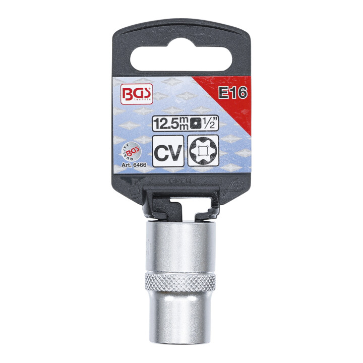 BGS Dopsleutel E-profiel | 12,5 mm (1/2") | E16