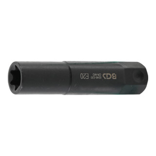 BGS Dopsleutel E-profiel, extra lang | zeskant 22 mm | E20