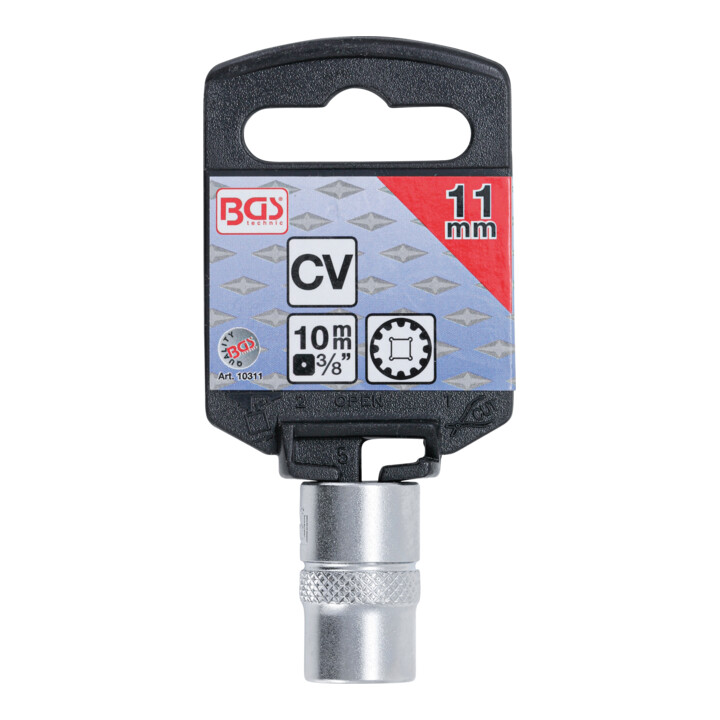 BGS Dopsleutel Gear Lock | 10 mm (3/8") | 11 mm
