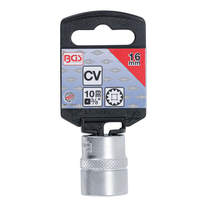 BGS Dopsleutel Gear Lock | 10 mm (3/8") | 16 mm