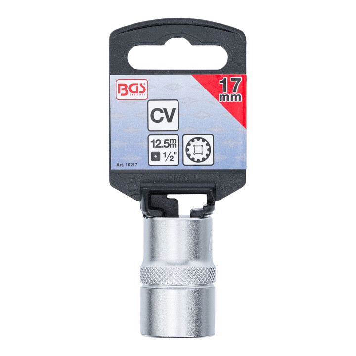 BGS Dopsleutel Gear Lock | 12,5 mm (1/2") | 17 mm