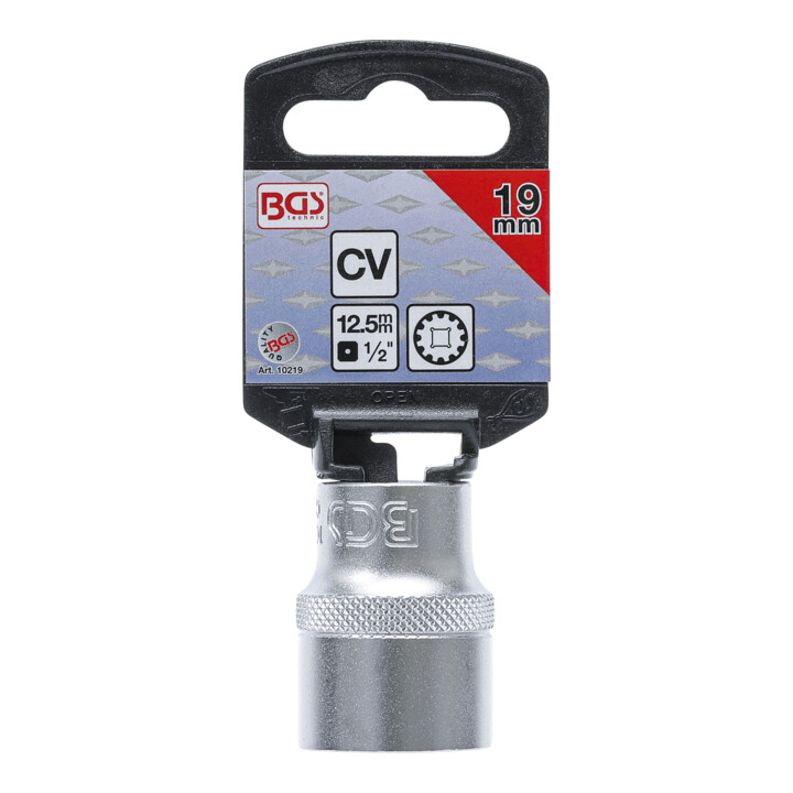 BGS Dopsleutel Gear Lock | 12,5 mm (1/2") | 19 mm