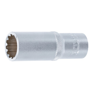 BGS Dopsleutel Gear Lock, diep | 12,5 mm (1/2") | 19 mm