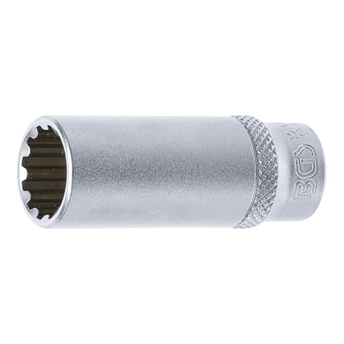 BGS Dopsleutel Gear Lock, diep | 6,3 mm (1/4") | 13 mm