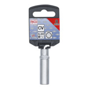 BGS Dopsleutel Gear Lock, diep | 6,3 mm (1/4") | 8 mm-4