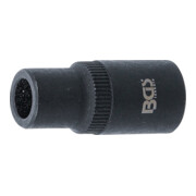 BGS Dopsleutel-inzetstuk voor draadbeitel, 10 mm (3/8"), 7,3 mm