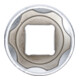 BGS dopsleutel Super Lock aandrijving vierkantaandrijving 12,5 mm SW 24 mm