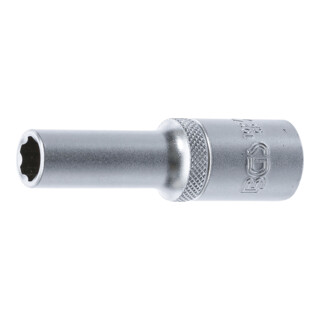 BGS Dopsleutel Super Lock, diep | 12,5 mm (1/2") | 10 mm