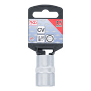 BGS Dopsleutel twaalfkant | 12,5 mm (1/2") | 17 mm-4