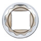 BGS Dopsleutel twaalfkant | 12,5 mm (1/2") | 19 mm-3