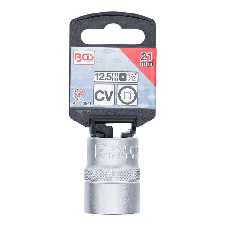 BGS Dopsleutel twaalfkant | 12,5 mm (1/2") | 21 mm