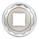 BGS Dopsleutel twaalfkant | 12,5 mm (1/2") | 27 mm-4