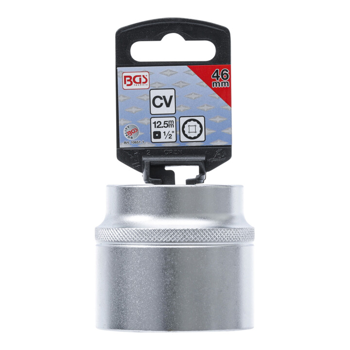 BGS Dopsleutel twaalfkant | 12,5 mm (1/2") | 46 mm