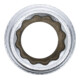 BGS Dopsleutel twaalfkant, diep | 12,5 mm (1/2") | 13 mm-4