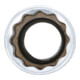 BGS Dopsleutel twaalfkant, diep | 12,5 mm (1/2") | 16 mm-4