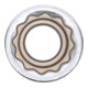 BGS Dopsleutel twaalfkant, diep | 12,5 mm (1/2") | 18 mm-4